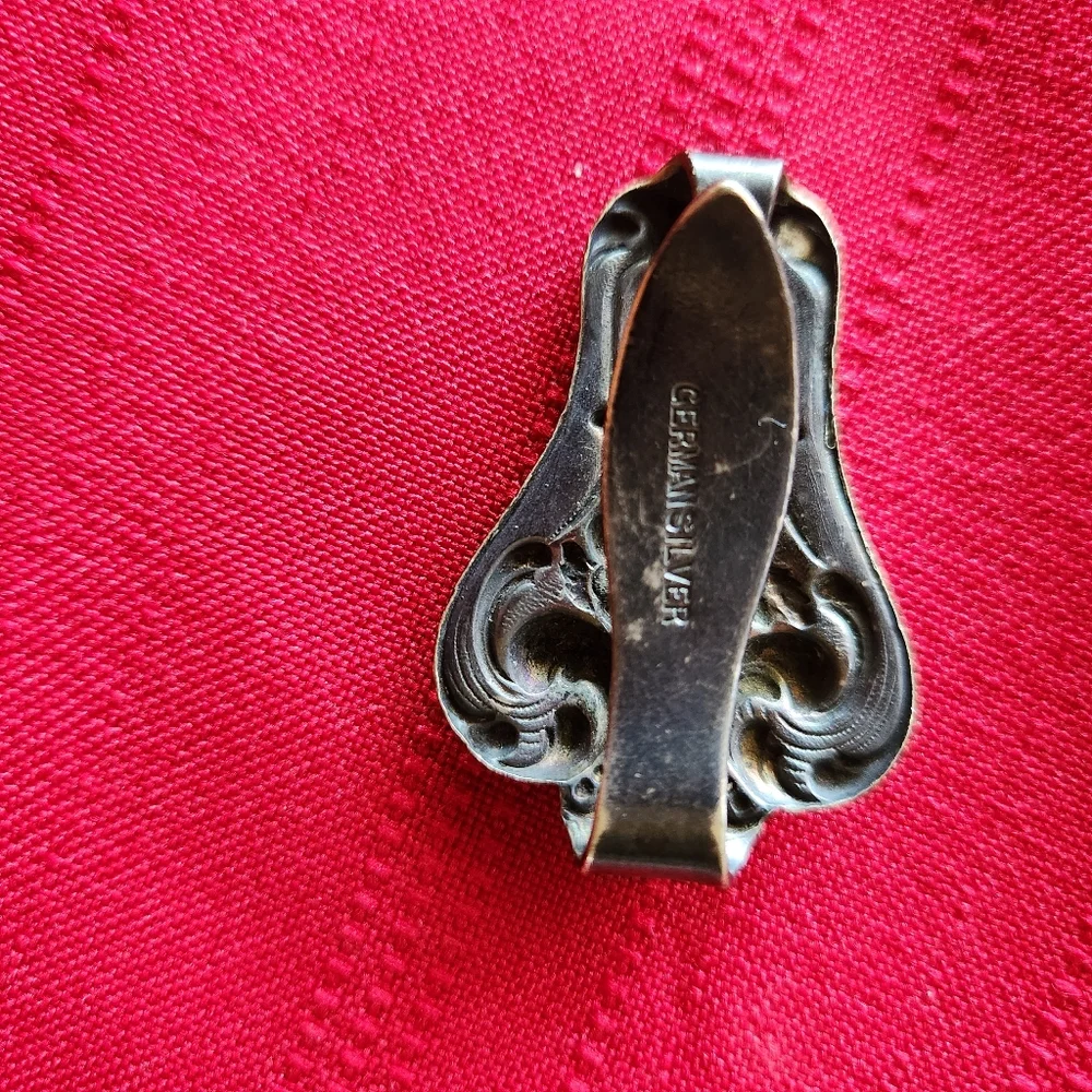 Antique German Silvet Money Clip